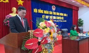 Đồng chí Nguyễn Văn Lộc giữ chức Chủ tịch HĐND tỉnh Bình Dương